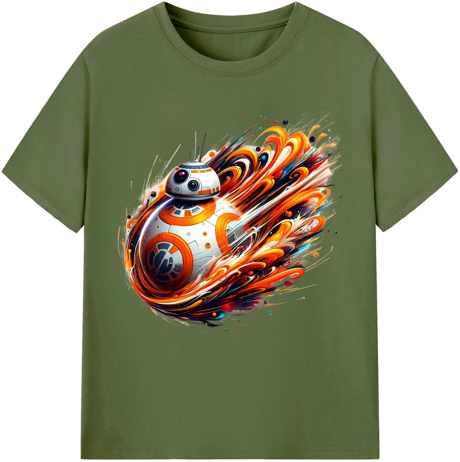 （画像用） スター・ウォーズ Star Wars 綿100％半袖Tシャツ（フロントプリント）